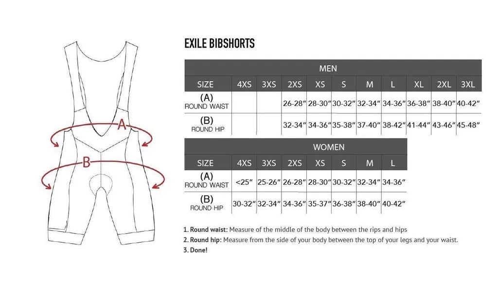 CSPD - EXILE MEN BIBSHORT