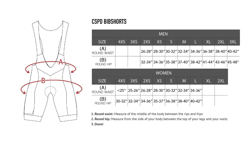 CSPD - EXILE WOMEN BIBSHORTS