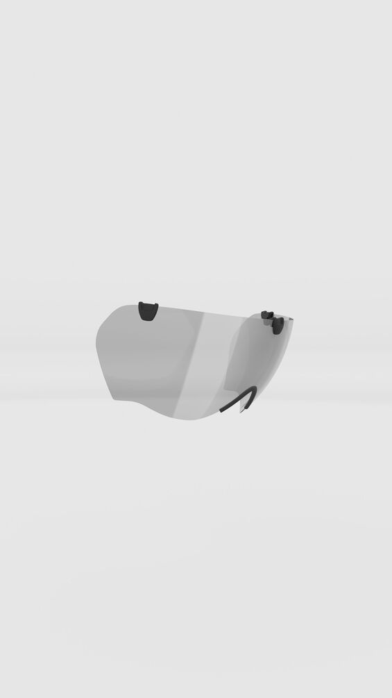 KASK BAMBINO PRO VISOR-SILVER (M)