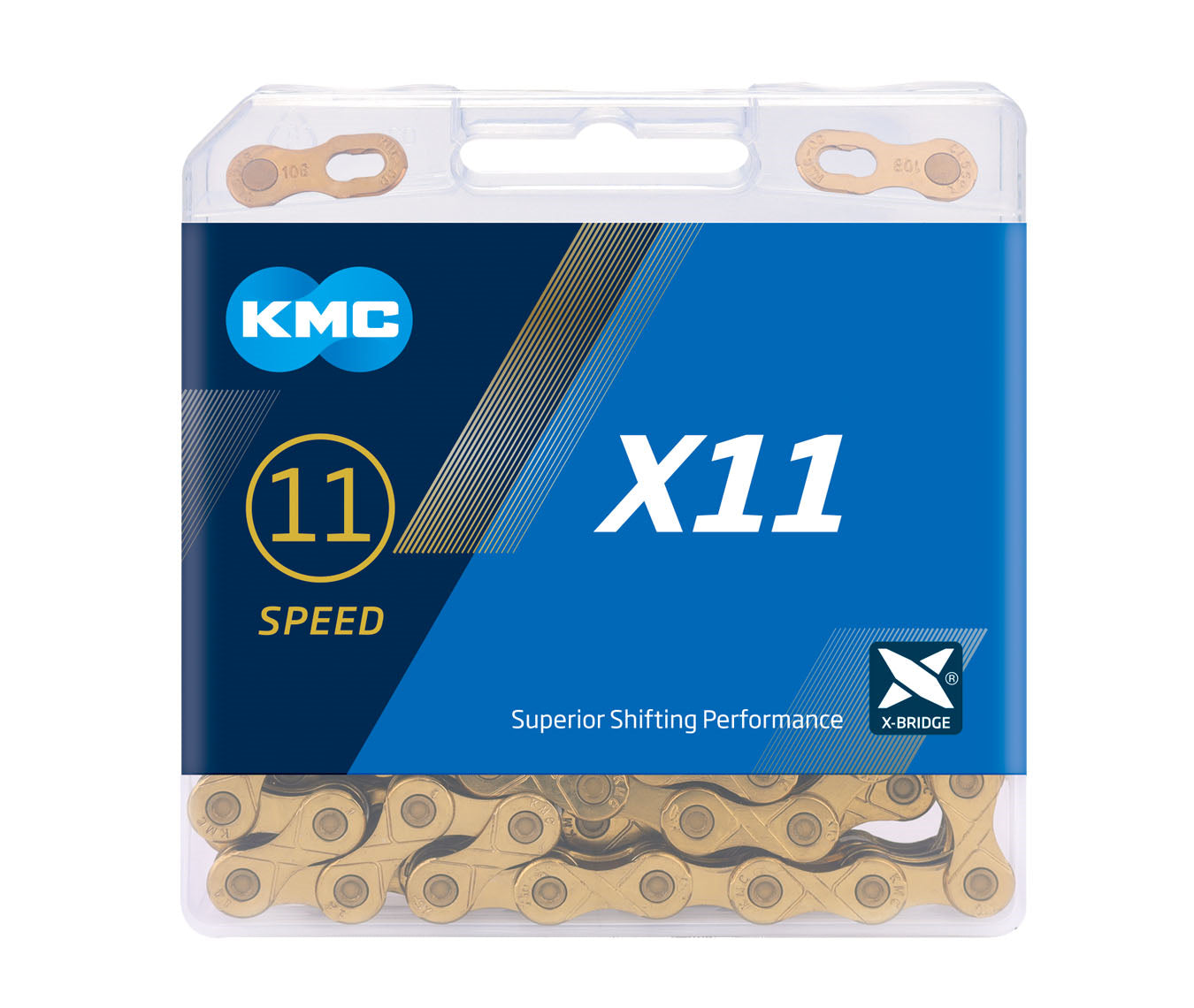 KMC X11 11 SPEED GOLD CHAIN