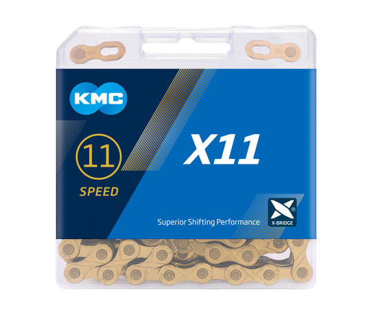 KMC X11 11 SPEED GOLD CHAIN