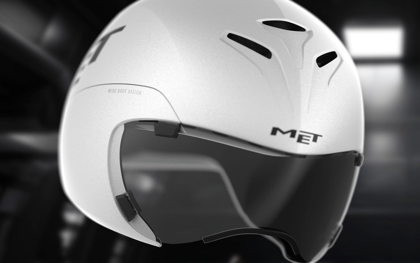 MET DRONE WIDE BODY II HELMET