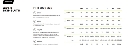 Q36.5 MEN TRI - SKINSUIT SHORT SLEEVE