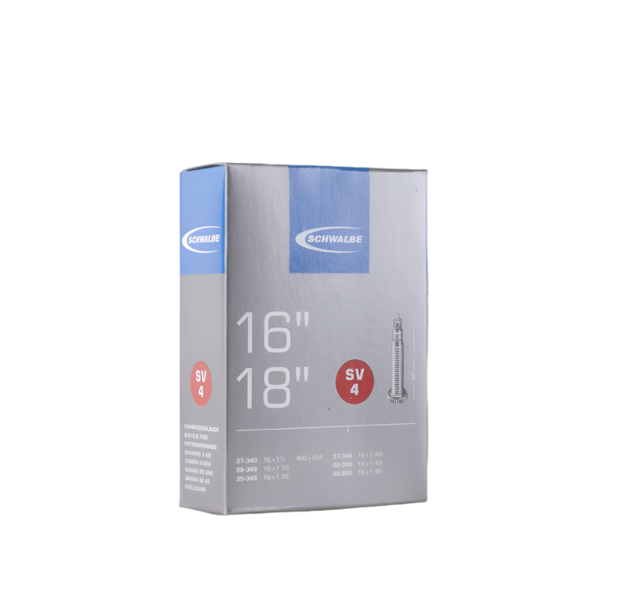 SCHWALBE TUBE 16X1.125-1.375 40MM SV4 FOR BROMPTON