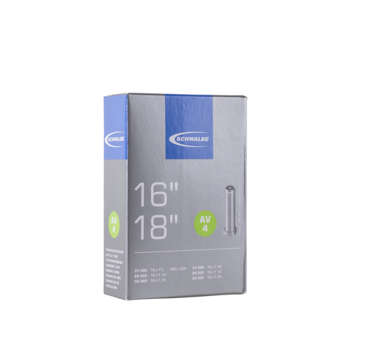 SCHWALBE TUBE 16X1.125-1.375 40MM AV4 FOR BROMPTON