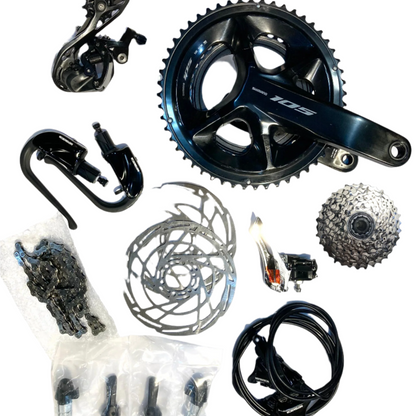 SHIMANO 105 R7100 MIX MECHANICAL 12S TT GROUPSET - Main Image
