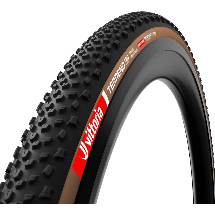 VITTORIA TERRENO T60 MIXED GRAVEL ENDURANCE BROWN-BLK-BLK G2.0